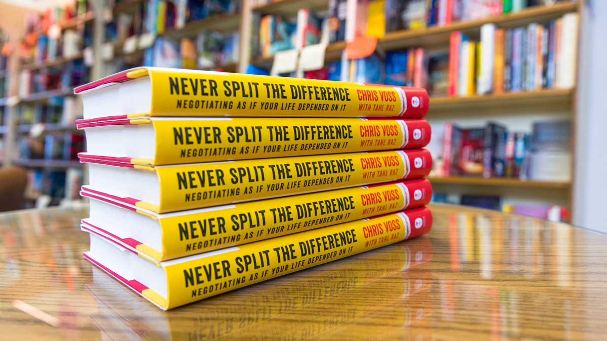 Five Negotiation Lessons from Chris Voss’ ‘Never Split the Difference’